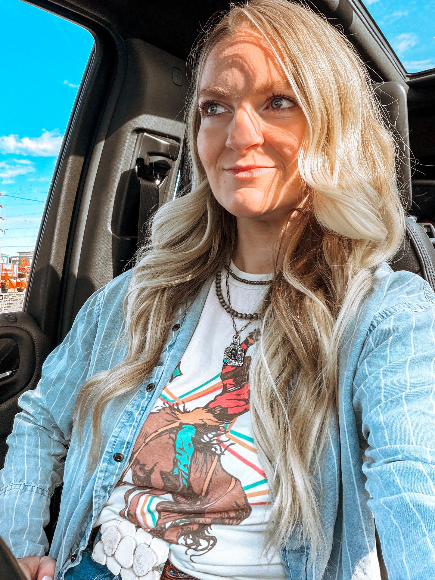 Retro Bronc Tee