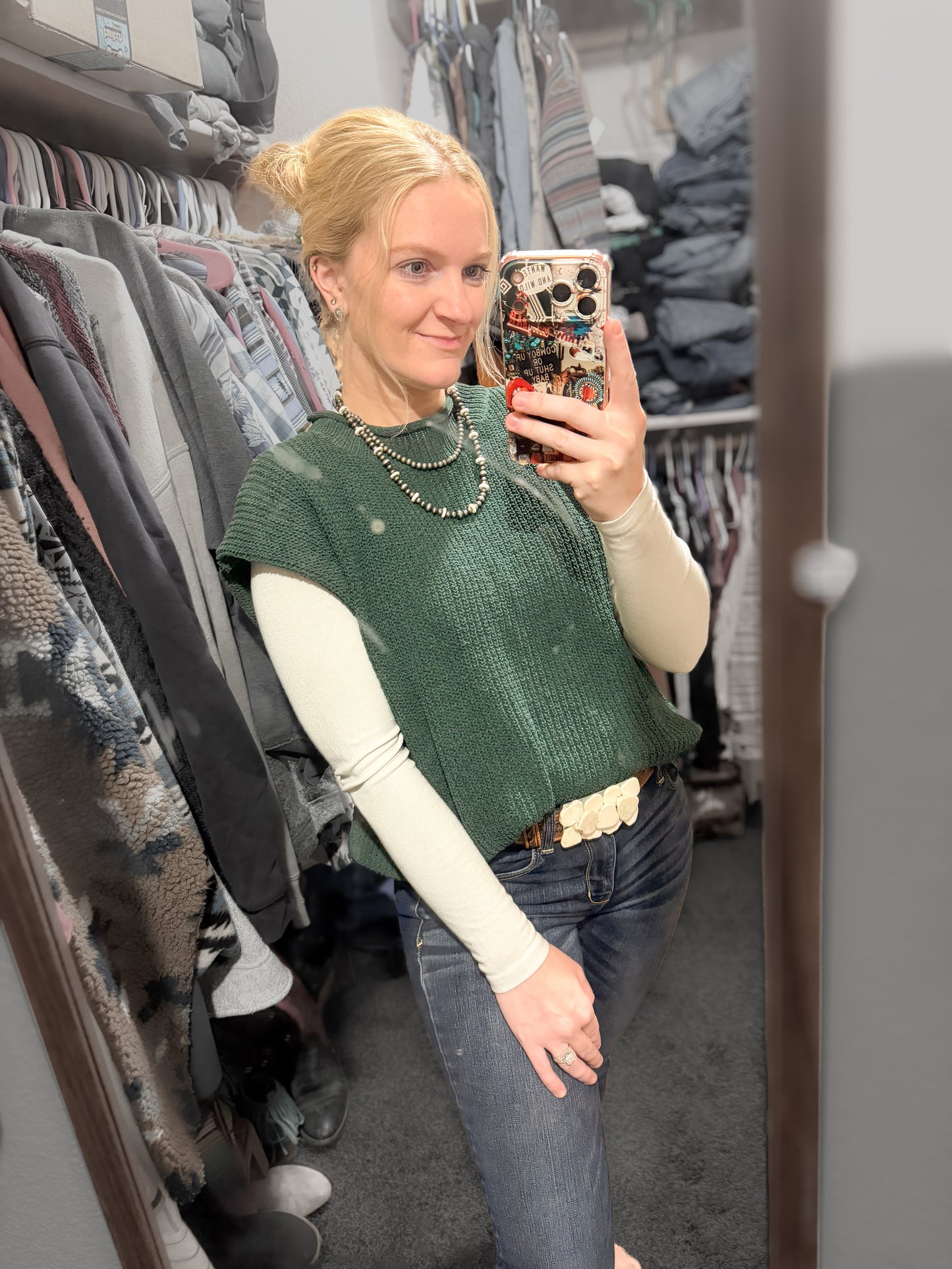 Evergreen Sweater Vest