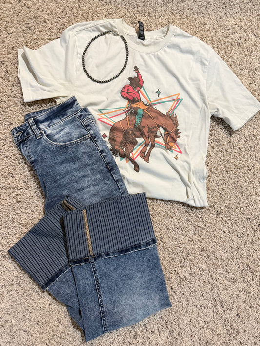 Retro Bronc Tee