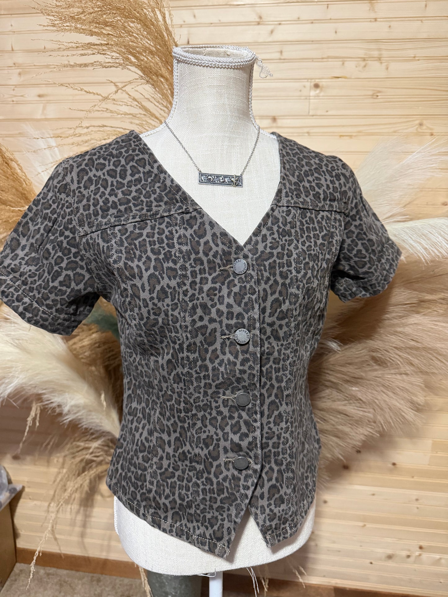 Leopard Top
