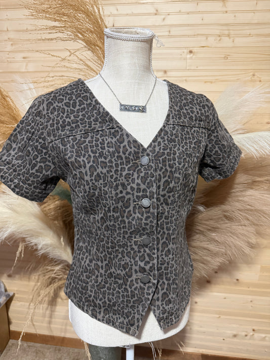 Leopard Top