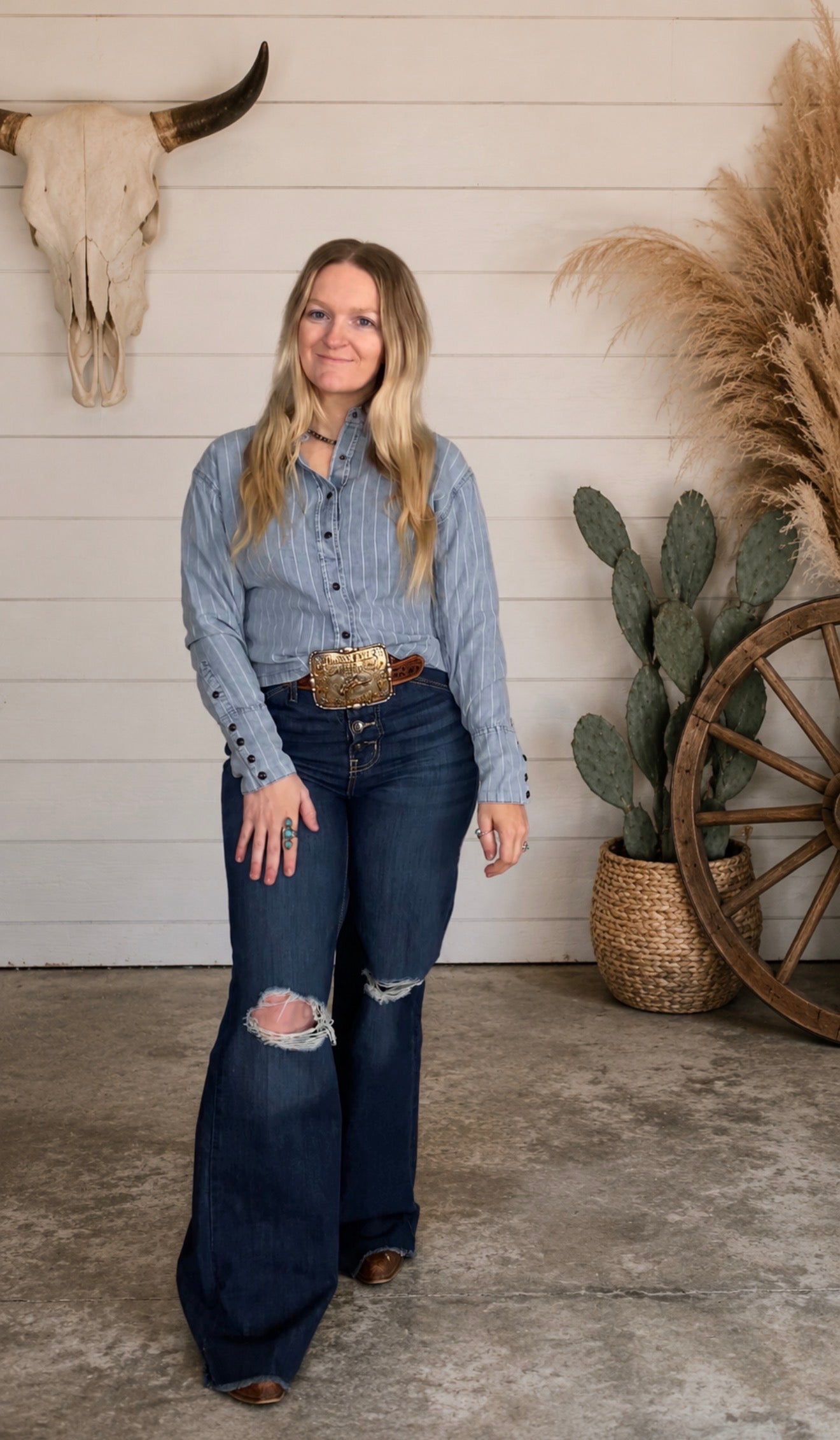 Top Notch Button Up – Twisted B Clothing