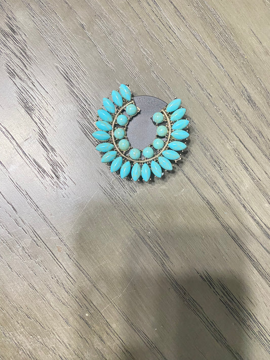 Azure Pearl Rays Phone Socket