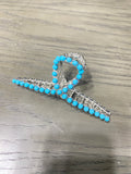 Azure Arc Hair Clip