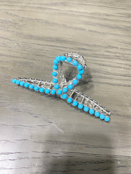 Azure Arc Hair Clip