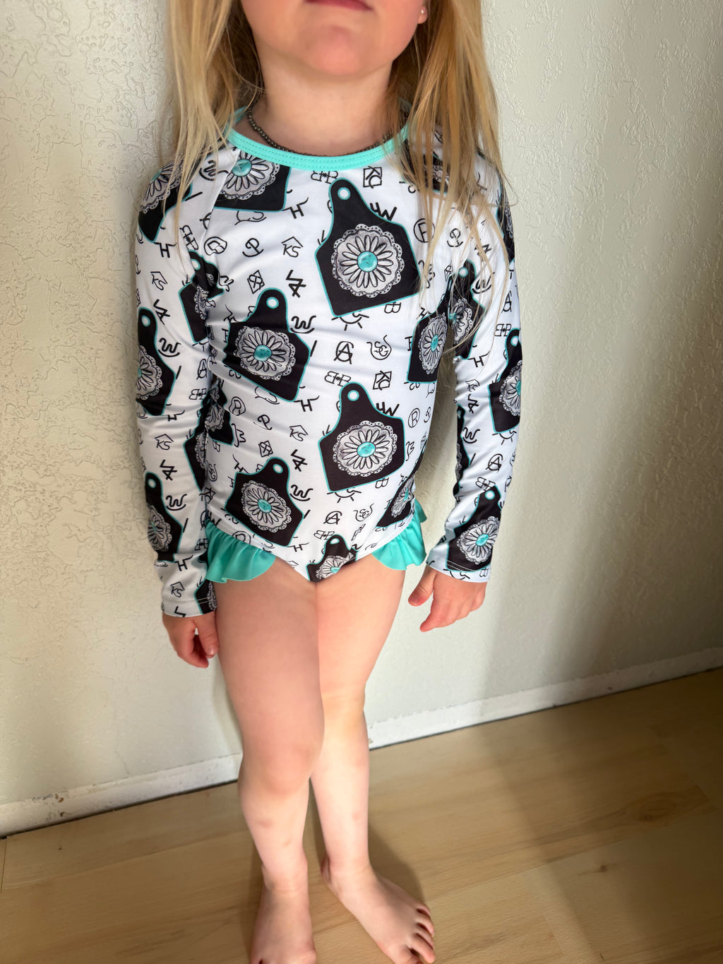 Concho Eartag Swimsuit