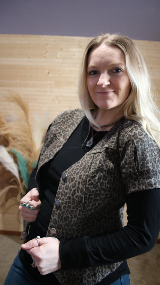 Leopard Top