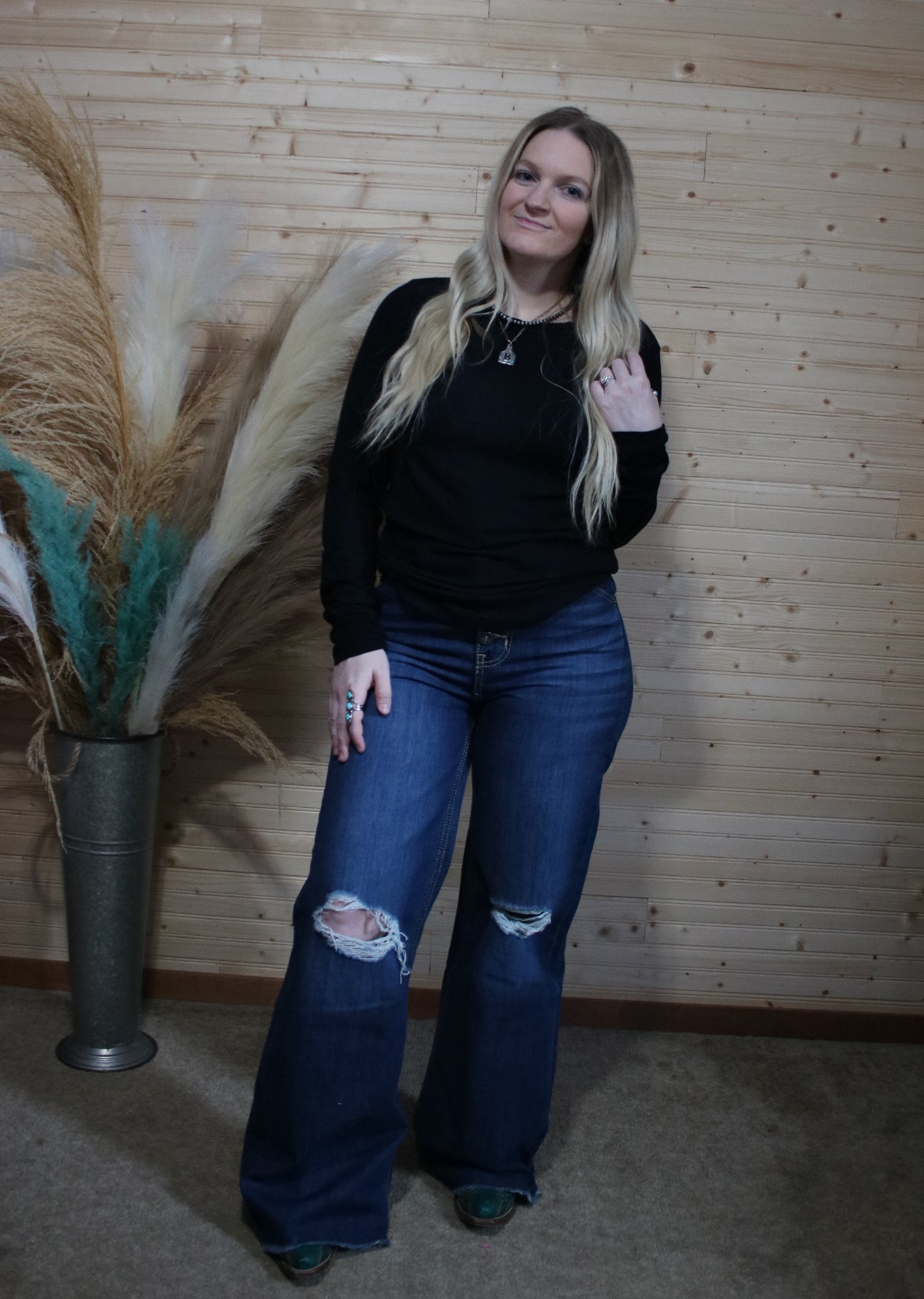 Cruel Denim Women's Skylar Wide Leg Trouser