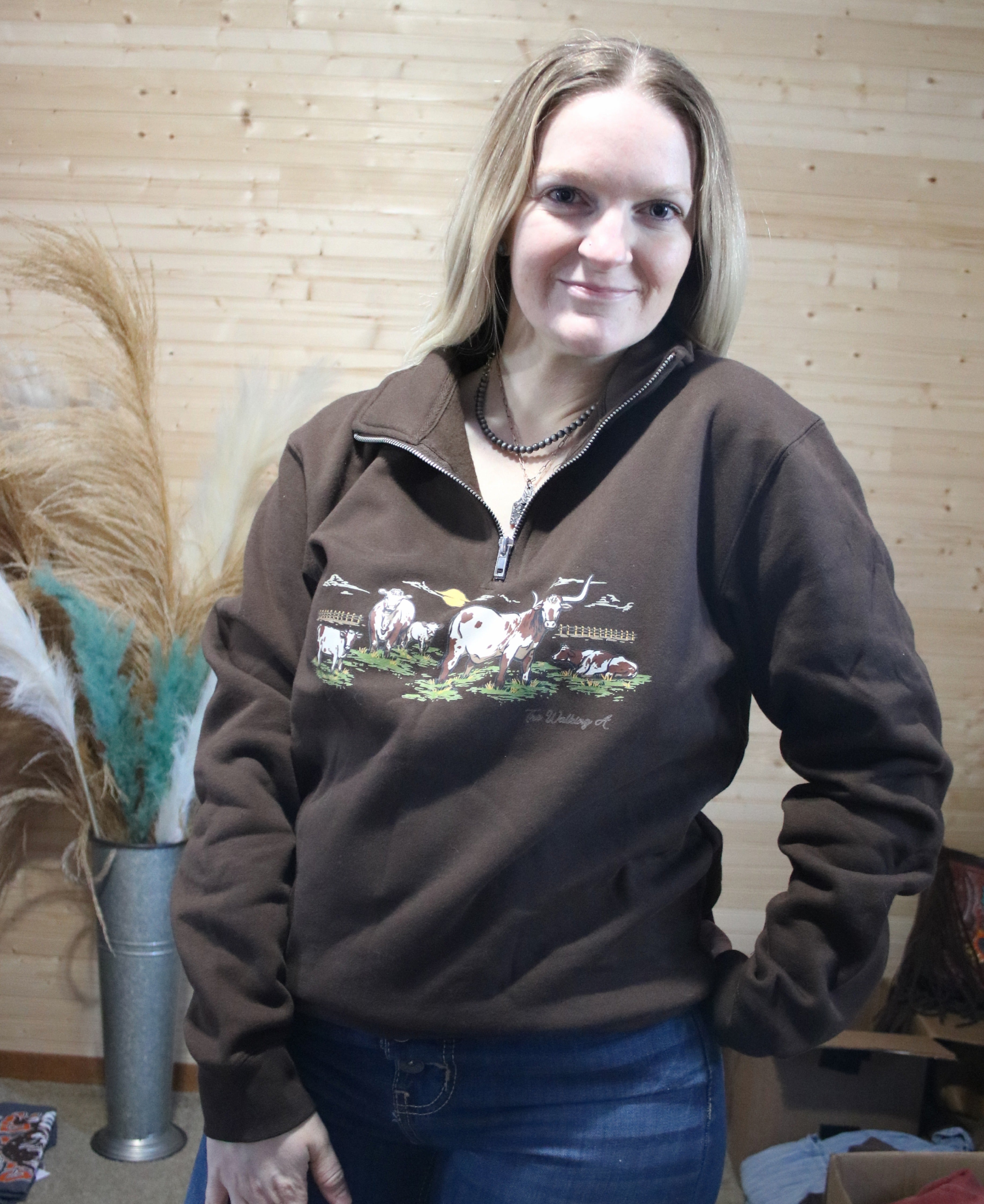 The Longhorns 1/4 Zip