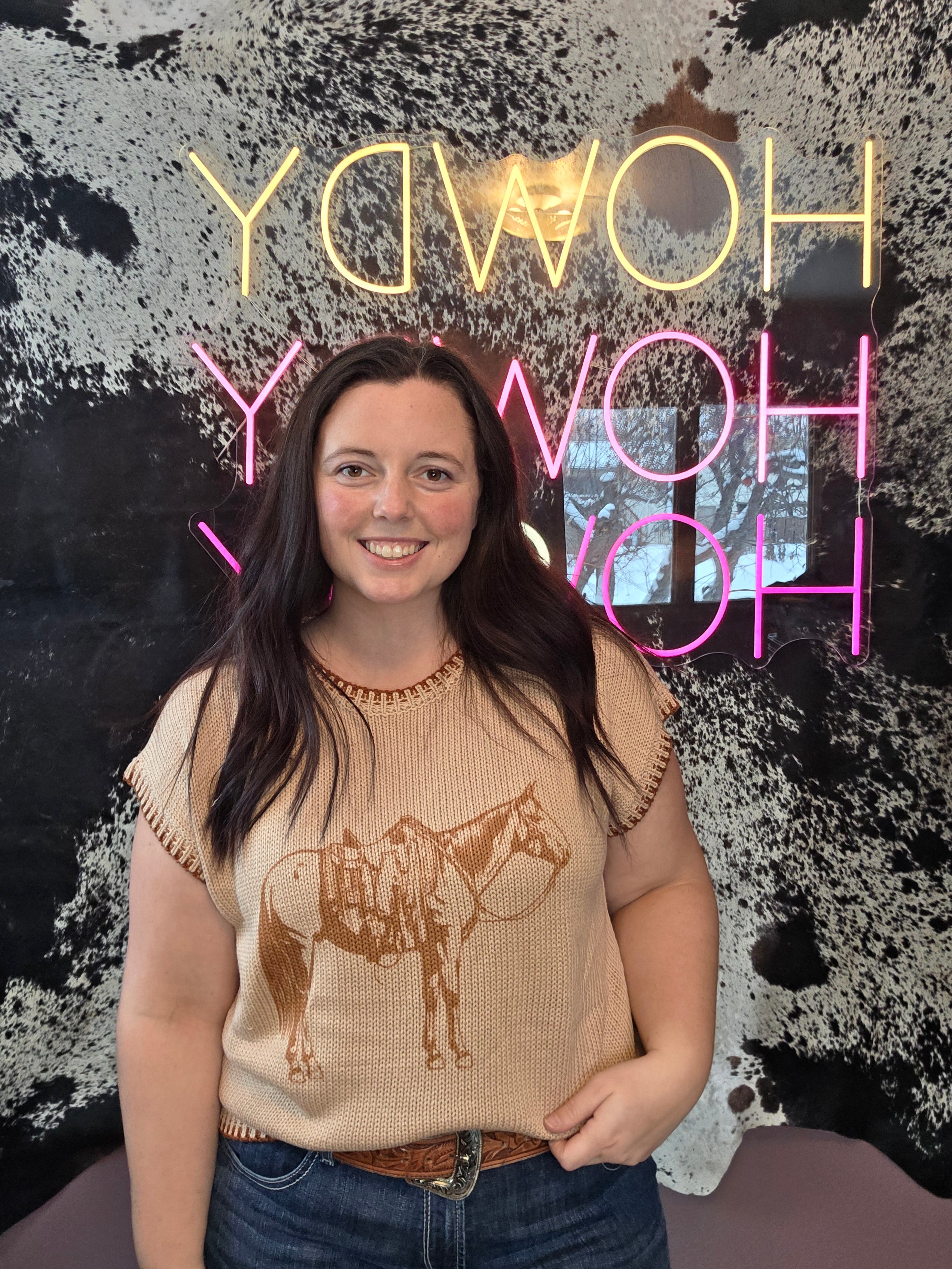 Cowpony Sweater Vest