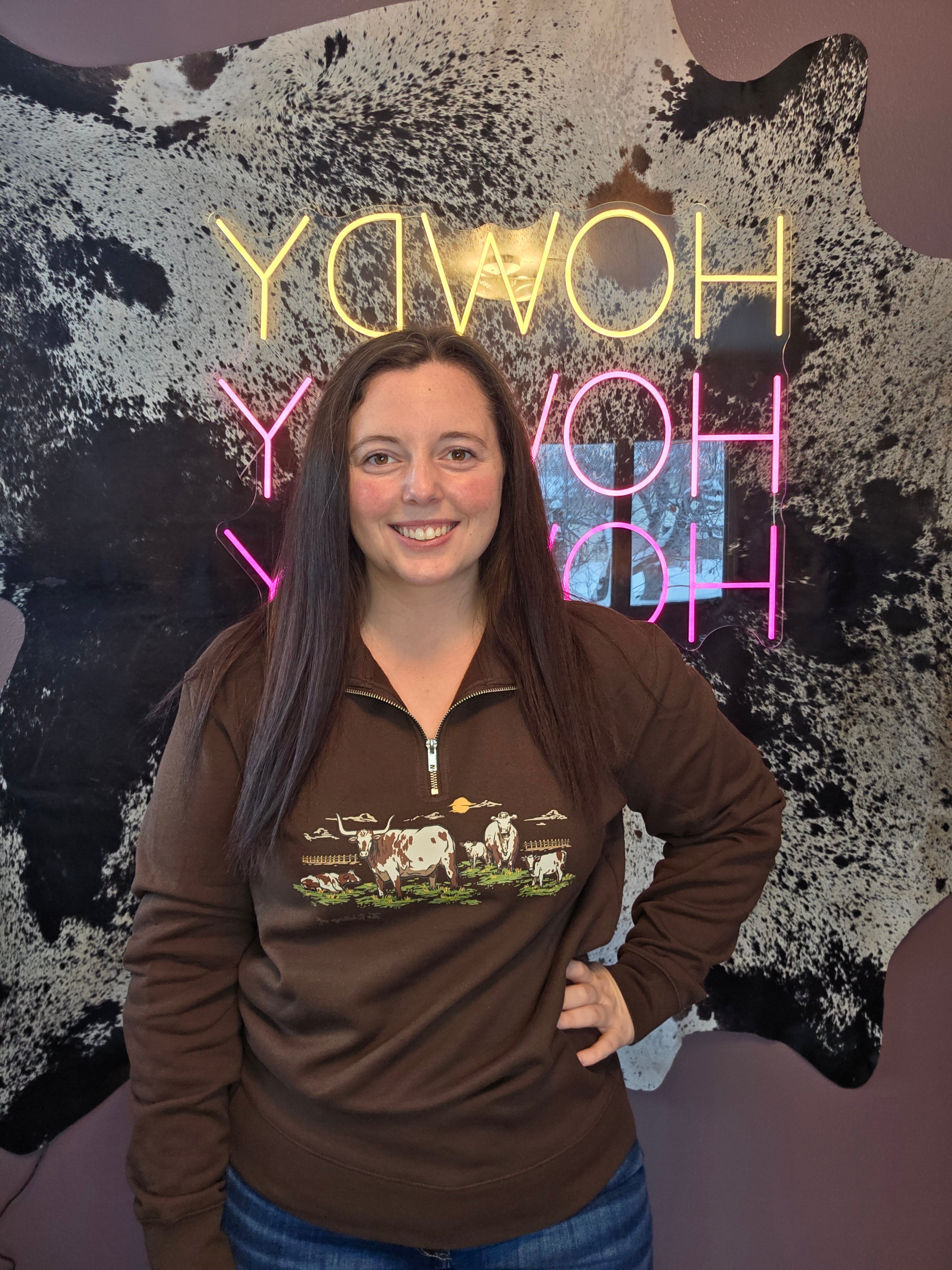 The Longhorns 1/4 Zip